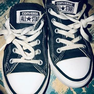 🎃Kids Converse Black SZ 13